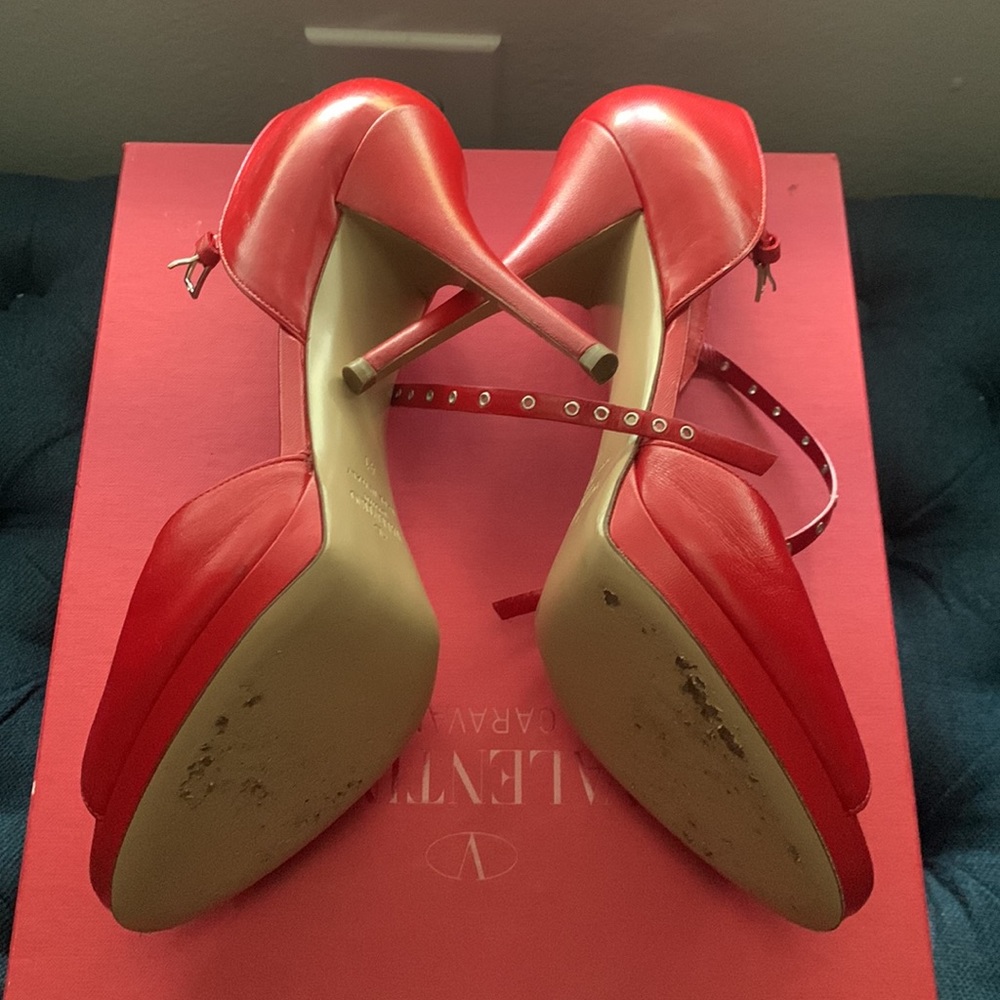 Platform Valentino MaryJane Stillettos - Picture 3 of 4